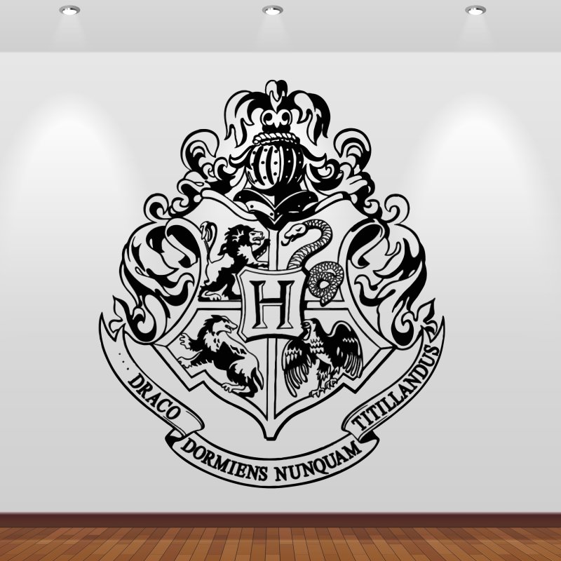 Wandaufkleber 46158 Harry Potter - Hogwarts Wappen